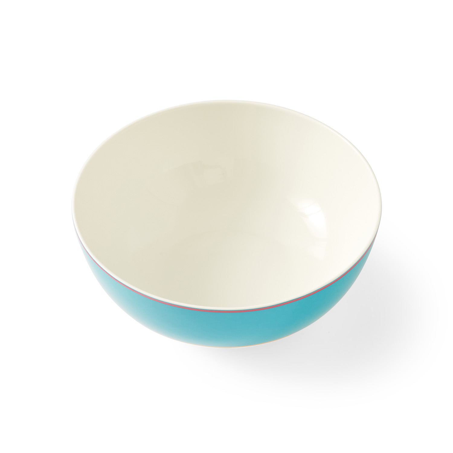 Calypso Turquoise Serving Bowl image number null
